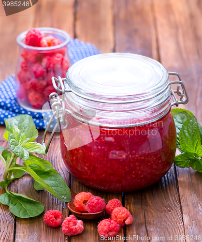 Image of raspberry and jam