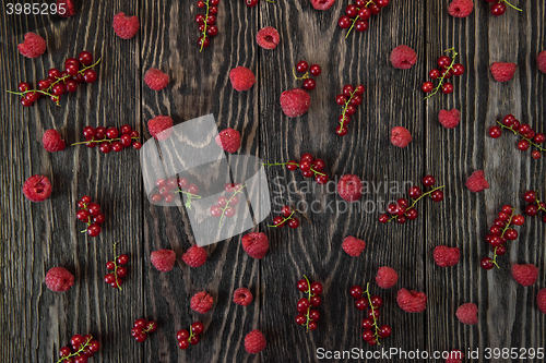 Image of Fresh berries background