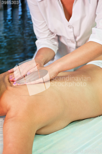 Image of massage at spa