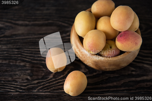 Image of orange fresh apricots