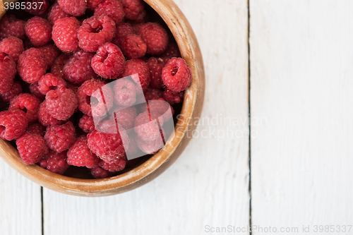 Image of Fresh ripe raspberry