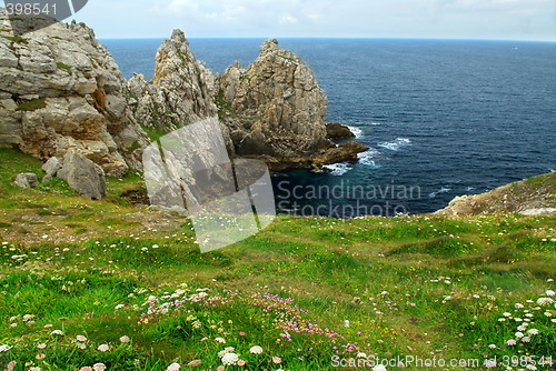 Image of Atlantic coast in Brittany