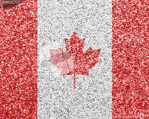 Image of Flag on poppy seed