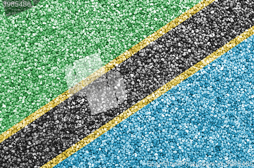 Image of Flag on poppy seed