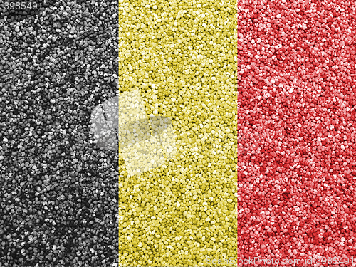 Image of Flag on poppy seed