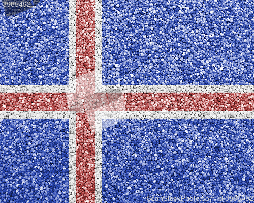 Image of Flag on poppy seed