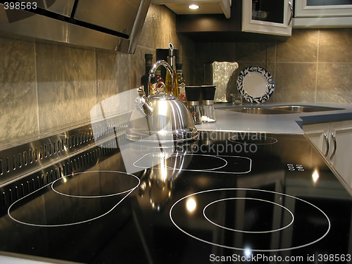 Image of Modern kitchen interior