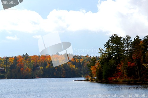 Image of Autumn lake