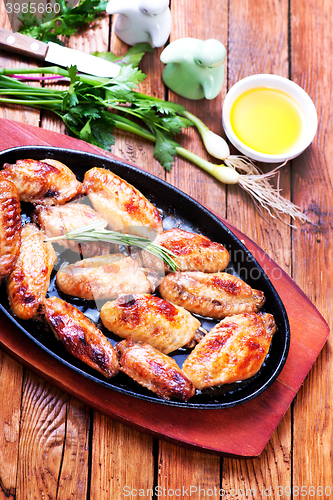 Image of fried chicken wings