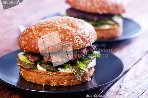 Image of burgers