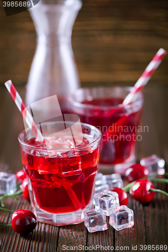 Image of cherry drink