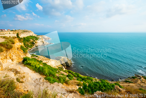 Image of Sea and mountains in Crimea