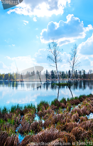 Image of Autumn lake