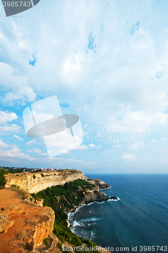 Image of Sea and mountains in Crimea