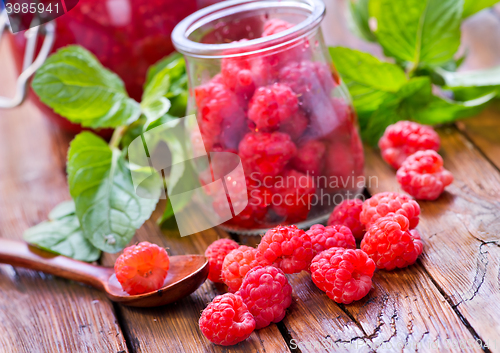 Image of raspberry and jam