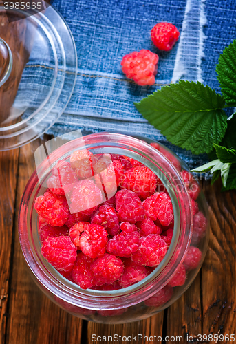 Image of fresh raspberry