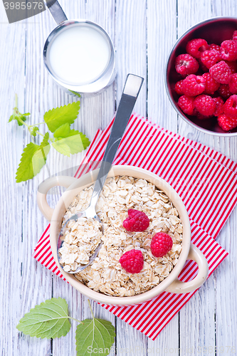 Image of oat flakes