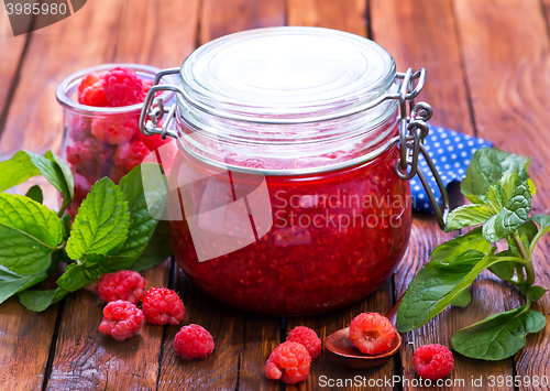 Image of raspberry and jam