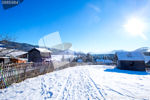 Image of Winter mountains