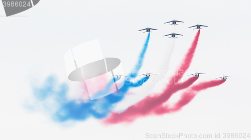 Image of LEEUWARDEN, THE NETHERLANDS-JUNE 11, 2016: Pilots of Patrouille 