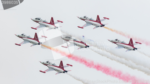 Image of LEEUWARDEN, THE NETHERLANDS - JUNE 10, 2016: Turkish Air Force D