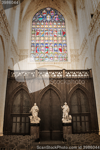 Image of Inside of a creepy old church