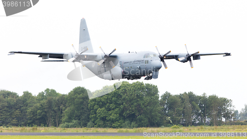 Image of LEEUWARDEN, THE NETHERLANDS - JUNE 10, 2016: Dutch Air Force Loc