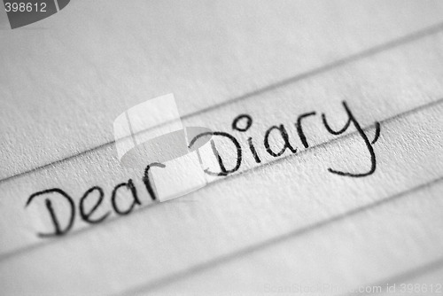 Image of Dear Diary Entry