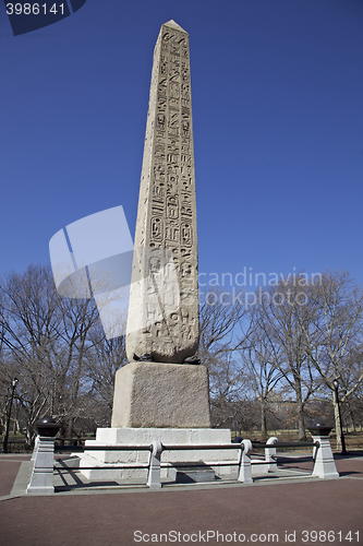 Image of Egypian obelisks, Central Park, NYC 