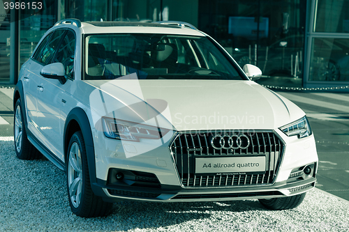 Image of New contemporary A4 allroad quattro sports 4x4 SUV from Audi