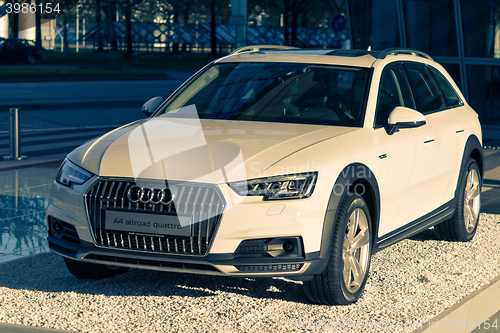 Image of A4 allroad quattro new car model of Audi 4WD crossover