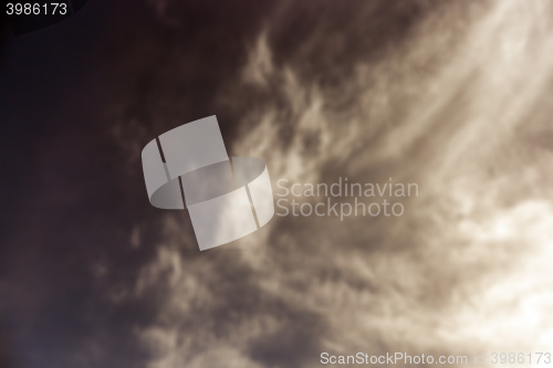 Image of sky with clouds