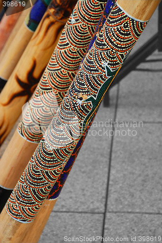 Image of A Didgeridoo Display
