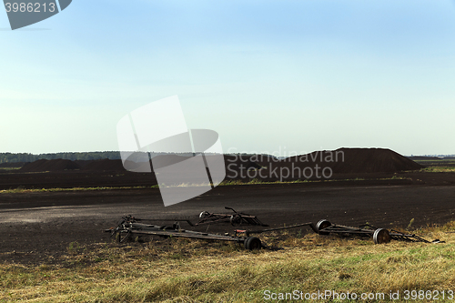 Image of extraction of peat