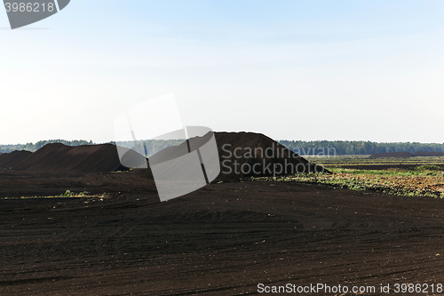 Image of extraction of peat