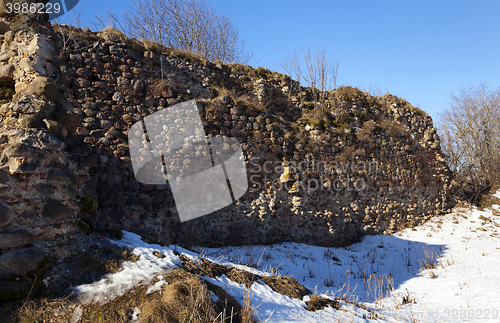 Image of ruins in Belarus.