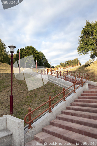 Image of stairs in the park