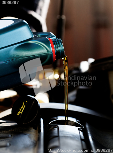 Image of Fresh motor oil