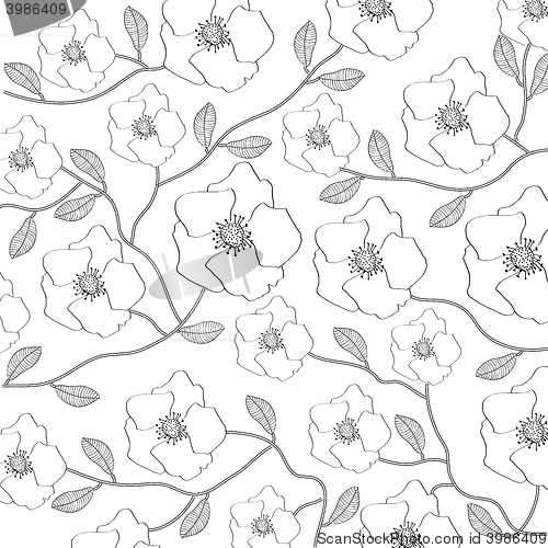 Image of floral background