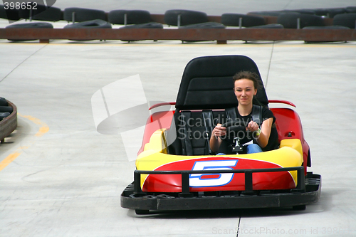 Image of Teenager on the Go Cart