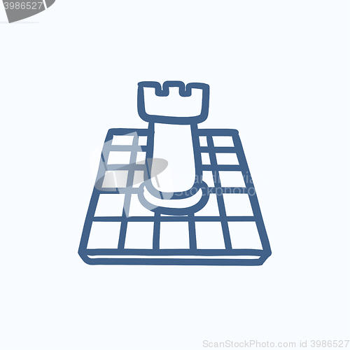 Image of Chess sketch icon.