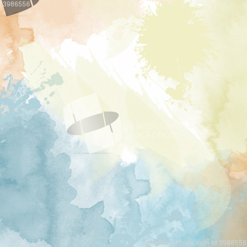 Image of pastel watercolor  background