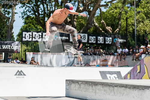 Image of Jorge Simoes during the DC Skate Challenge