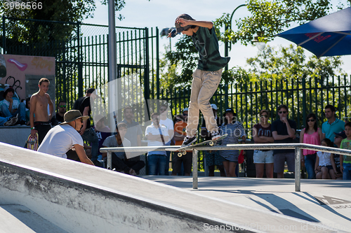 Image of Tiago Lopes during the DC Skate Challenge