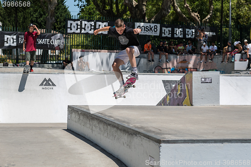 Image of Bruno Simoes during the DC Skate Challenge