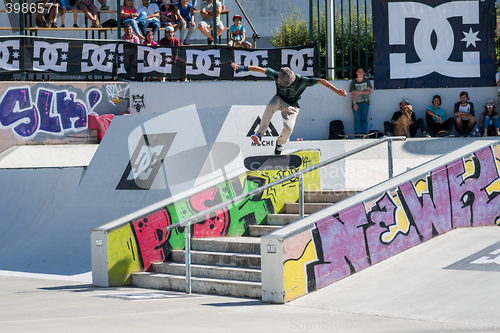 Image of Tiago Lopes during the DC Skate Challenge