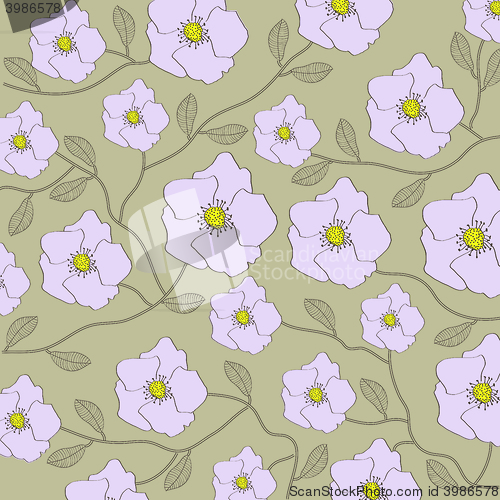 Image of floral background