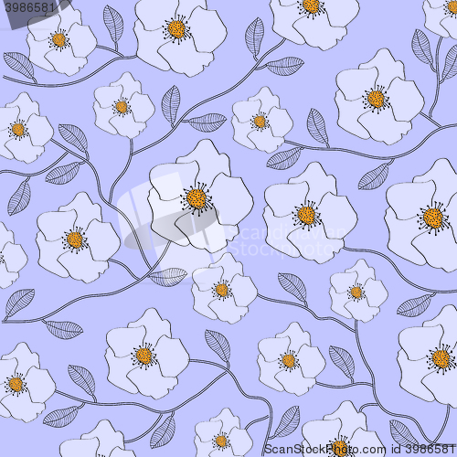 Image of floral background