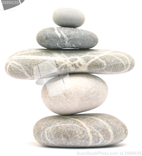 Image of balancing pebble tower