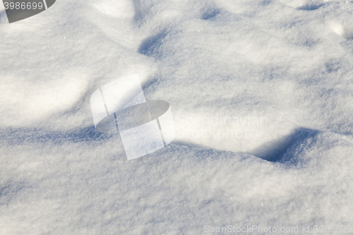 Image of snow on the ground